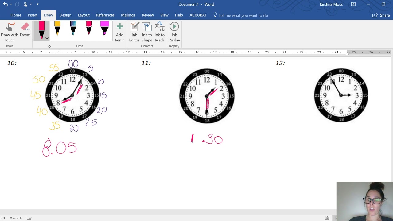 Reading Analogue Clocks YouTube