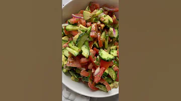 Cucumber And Tomato Salad Recipe 