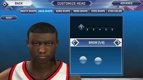 Making stoopid head in NBA 2K19 mobile