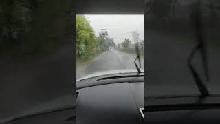 Swift Dzire rain driving status | #carraindrivingstatus #raindrive #swiftraindrivestatus