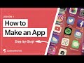 How to make an app for beginners 2020  lesson 1