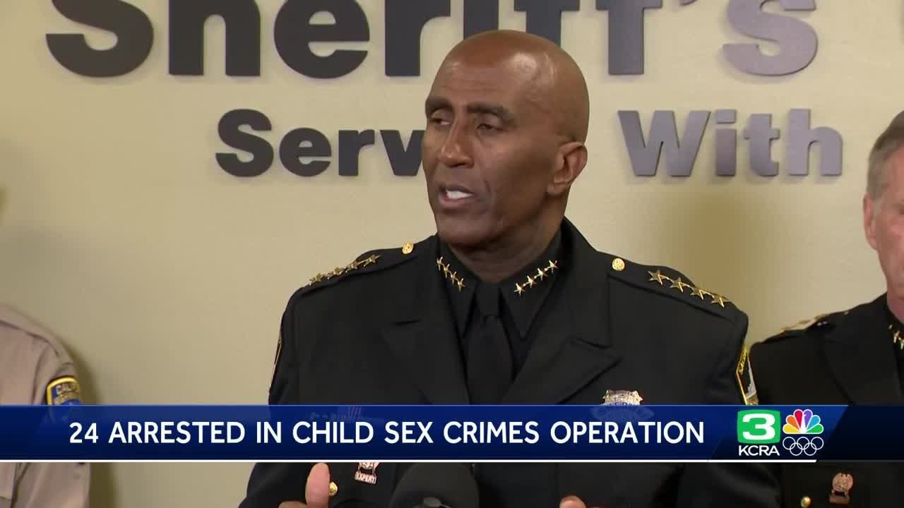 Dozens arrested in Sac County child sex crimes sting operation - YouTube