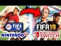 FIFA 19 en NINTENDO SWITCH frente FIFA 99 en Nintendo 64 ⚽ GAMEPLAY comparativo