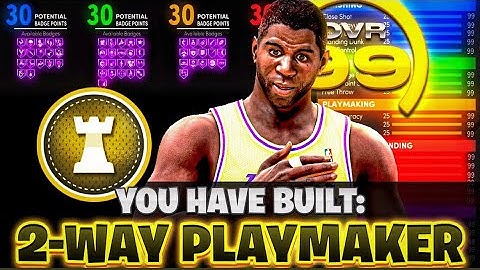 THIS ISO BUILD WILL BREAK NBA 2K22 - BEST 2-WAY PLAYMAKER BUILD w/ CONTACT DUNKS GREENS EVERYTHING