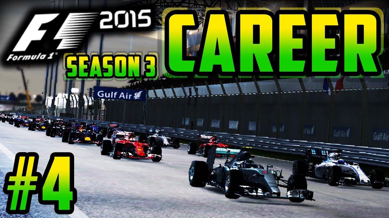 F1 2015 CAREER MODE S3 PART 4: HE HIT ME OFF!!!