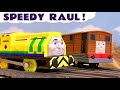 Thomas & Friends Trackmaster Raul - Big World Big Adventures train race story with Toby