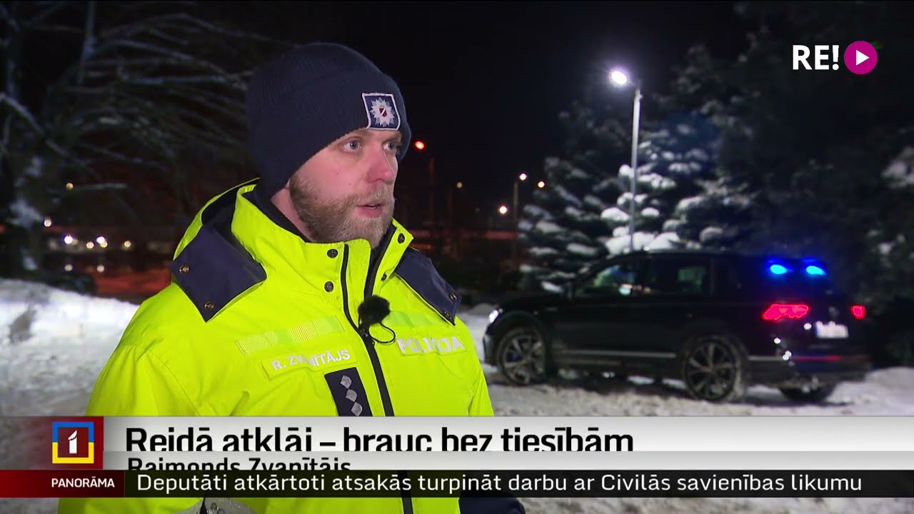 Reidā atklāj – brauc bez tiesībām