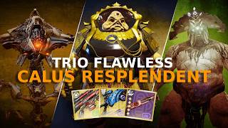 Trio Flawless Cutthroat - Pantheon Calus Resplendent