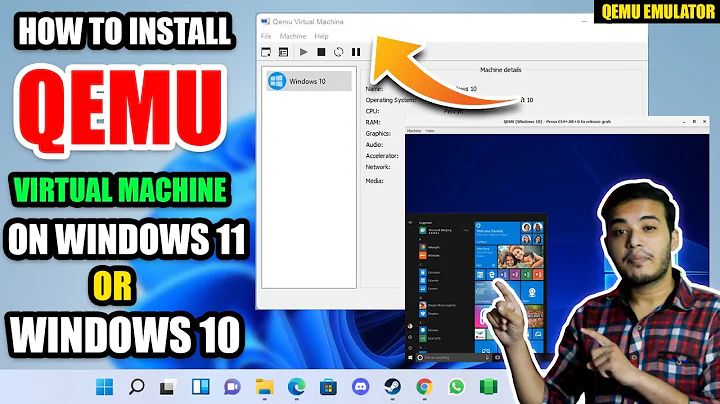 How to Install Qemu on Windows 11 or Windows 10 With GUI - Install Qemu emulator on Windows 11, 10