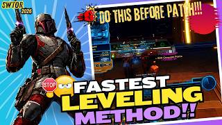 SWTOR 2026: Fastest Leveling Method EVER - Do This NOW Before It's Patched!