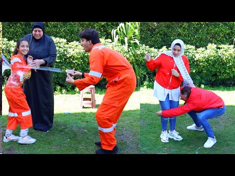 اسرع فريق هيخلص اللزق في اقل وقت خناقة بين برنس مصر ومع ايه احلي