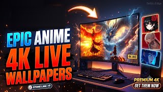 Transform Your PC Setup with These Insane 4K Live Anime Wallpapers 
