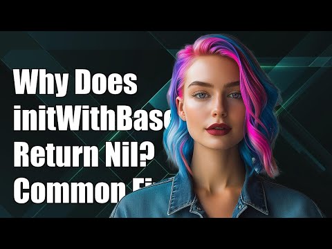 Why Does initWithBase64EncodedString