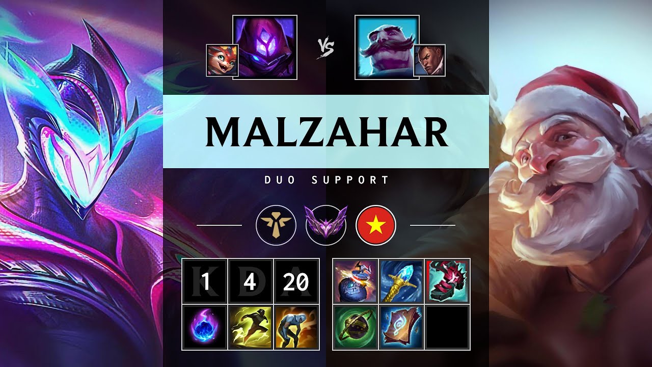 Malzahar Support vs Braum - VN Master Patch 25.17