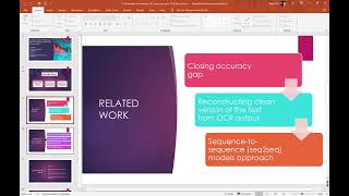 A Framework to Improve NLP Accuracy over OCR Documents