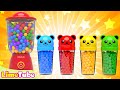 Surprise Rabbit Mixer Johny Johny Yes Papa música colorida Learn Sing A Song! Infantil Nursery Rhyme