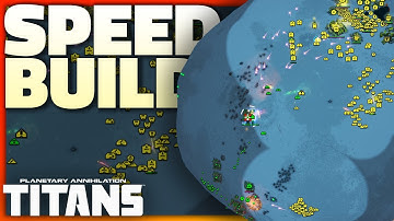 1v1 Custom - SPEED IS EVERYTHING! - Planetary Annihilation Titans