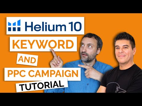 Helium 10 Keyword Research Tutorial and Ad Manager Explained