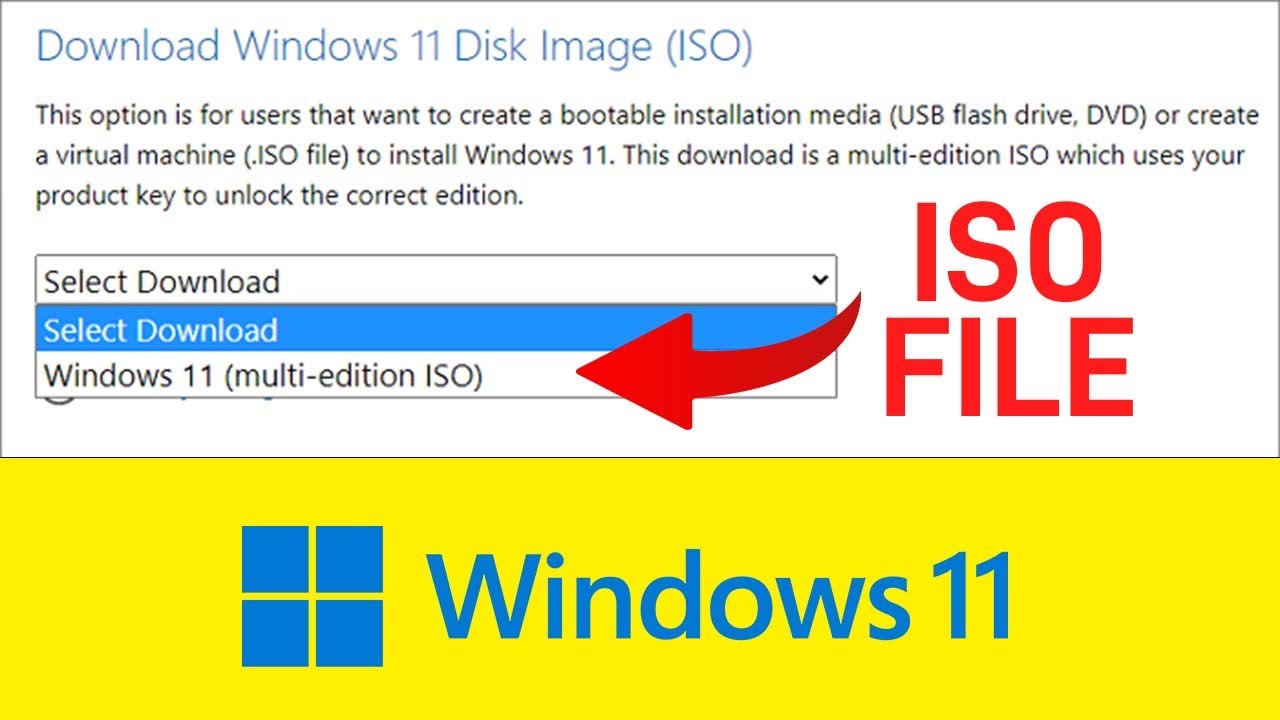 How to Download & Install Windows 11 ISO File