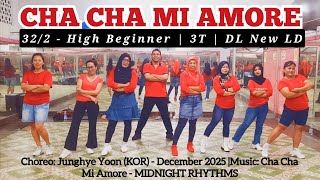 CHA CHA MI AMORE Line Dance | High Beginner | Junghye Yoon (KOR) - Des 2025