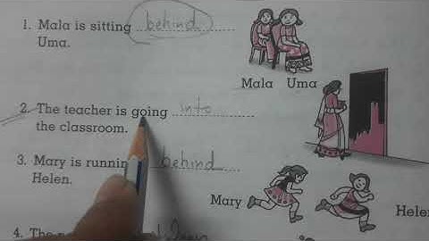 English Grammar Class 3rd | 13 Preposition