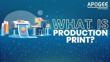 What is Production Print? | Apogee Corporation