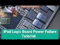 Ipad logic board power dead repair tutorial