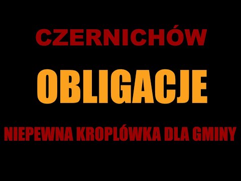 Czernichów: Obligacje - niepewna kroplówka dla gminy