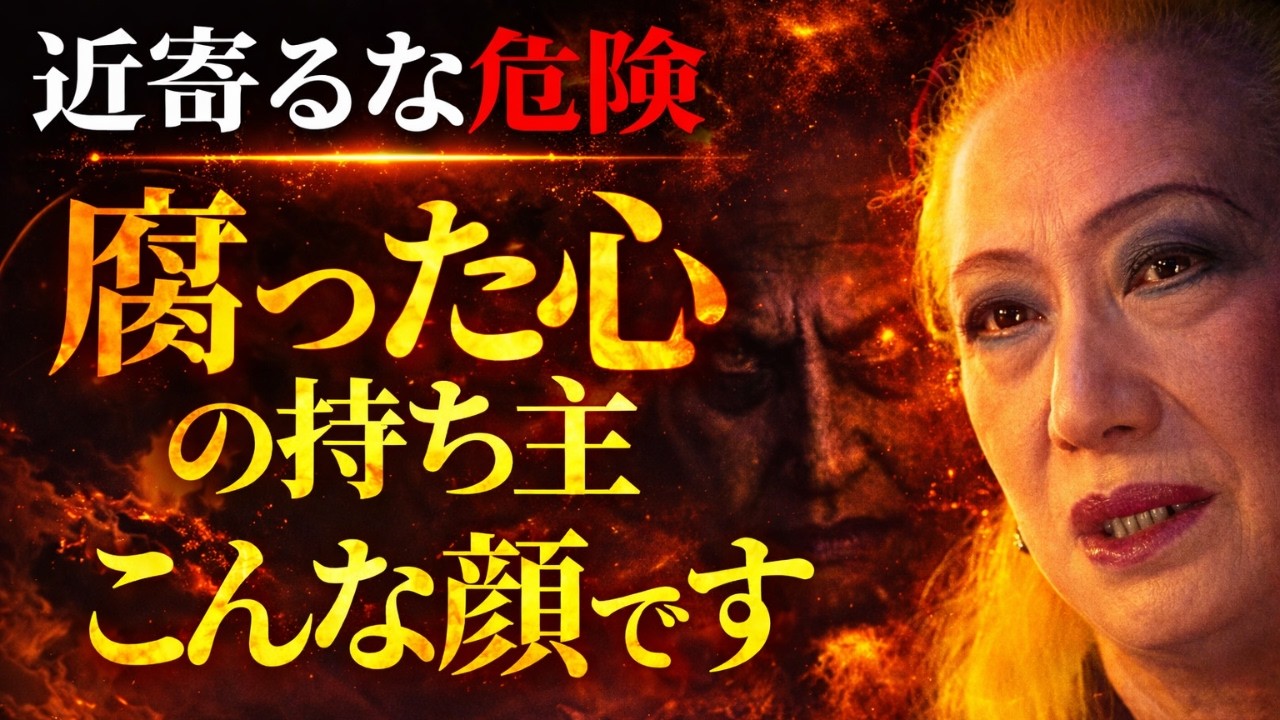 【美輪明宏】絶対に近づくな。この一言を口にする人は“魂が腐っている”。顔と空気感に出る決定的サイン。