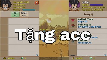 Ngọc rồng online - tặng acc nr cho ae