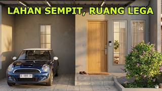 Lahan Cuma 7x12, Tapi Muat 4 Kamar Tidur