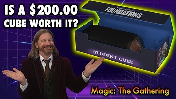 Is It Worth It To Buy A $200.00 Foundations Cube? | Magic: The Gathering