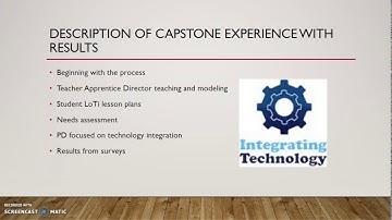 ITEC 7500-Capstone Video Presentation