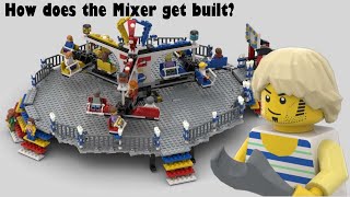 LEGO Fairground Mixer 10244 build up (Instructions & kits https://linktr.ee/gregosfairground)