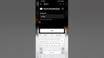 how to find altcoins? Blum code