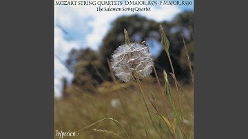 Mozart: String Quartet No. 21 in D Major, K. 575 "Prussian No. 1": I. Allegretto