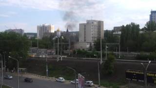 Пожар на Нии Саратов 11.05.2016