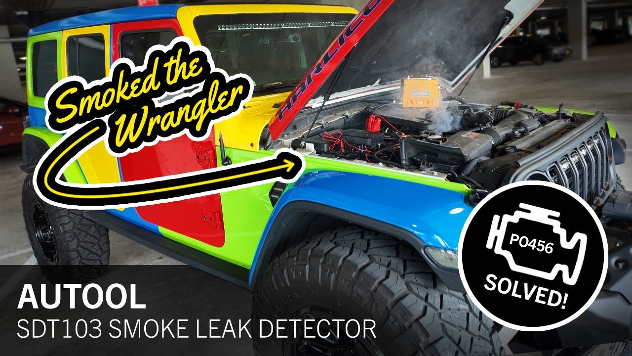 How I Fixed Jeep Wrangler Code P0456 (EVAP Leak) – Smokeed and Solve with Leak Detector