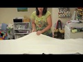 How to Sandwich a Large Quilt on a Small Table