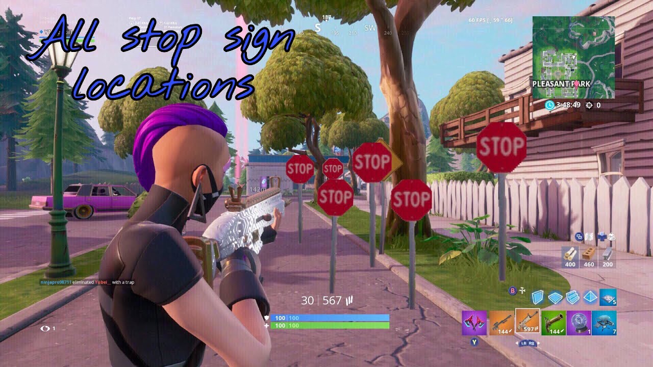All Stop Sign Locations