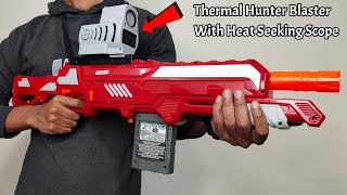 Buzz Bee Thermal Hunter Blaster Toy Gun with Heat Seeking Scope Unboxing & Testing - Chatapt toy tv