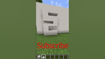 Minecraft: How to build a modern shelf #minecraft #minecraftshorts #shelf