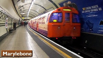 Marylebone | Bakerloo line : London Underground ( 1972 Tube Stock ) [2016]