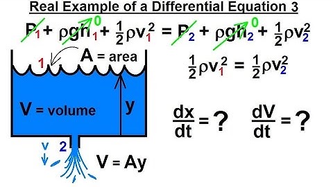 Differential Equation - Introduction (7 of 15) Real Example of a Differential Eq - 3 Bernoulli