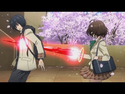 Saki shot Mirai with Red Arrow - Platinum End(プラチナエンド)