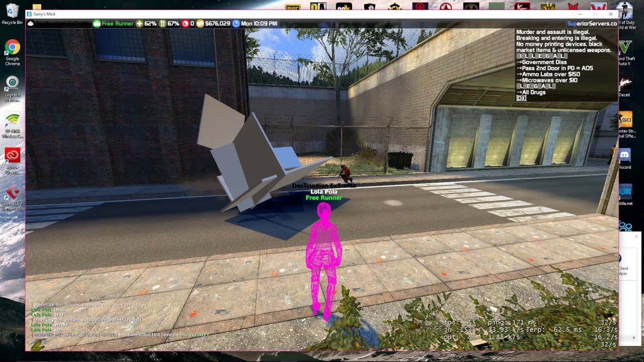 Props kill people too