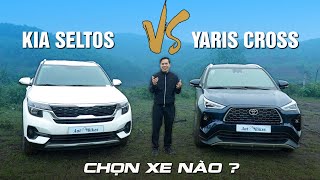 So sánh Kia Seltos và Toyota Yaris Cross: 650 triệu chọn xe nào?