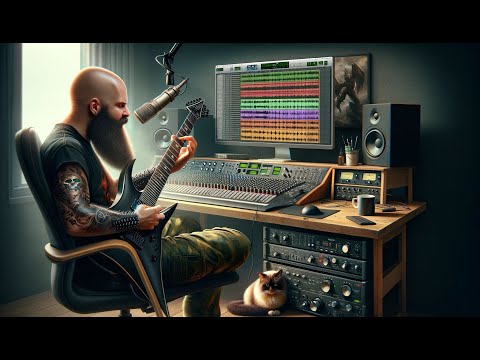 How to EASILY Record Metal Guitars At Home With Amp Sims
