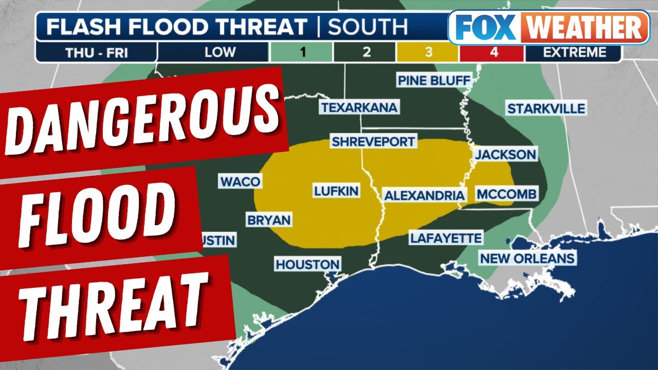 'Nightmare Scenario' Of Dangerous Flash Flooding Threatens The South ...