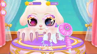 Puppy Salon Pet Care Game - Princess Libby's Puppy Salon - Makeup, Dress Up Pretty For Pets - P2 screenshot 4